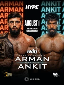 Ankit Baiyanpuria vs Arman Tsarukyan