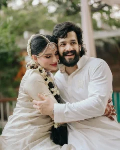 Zainab Ravdjee and Akhil Akkineni